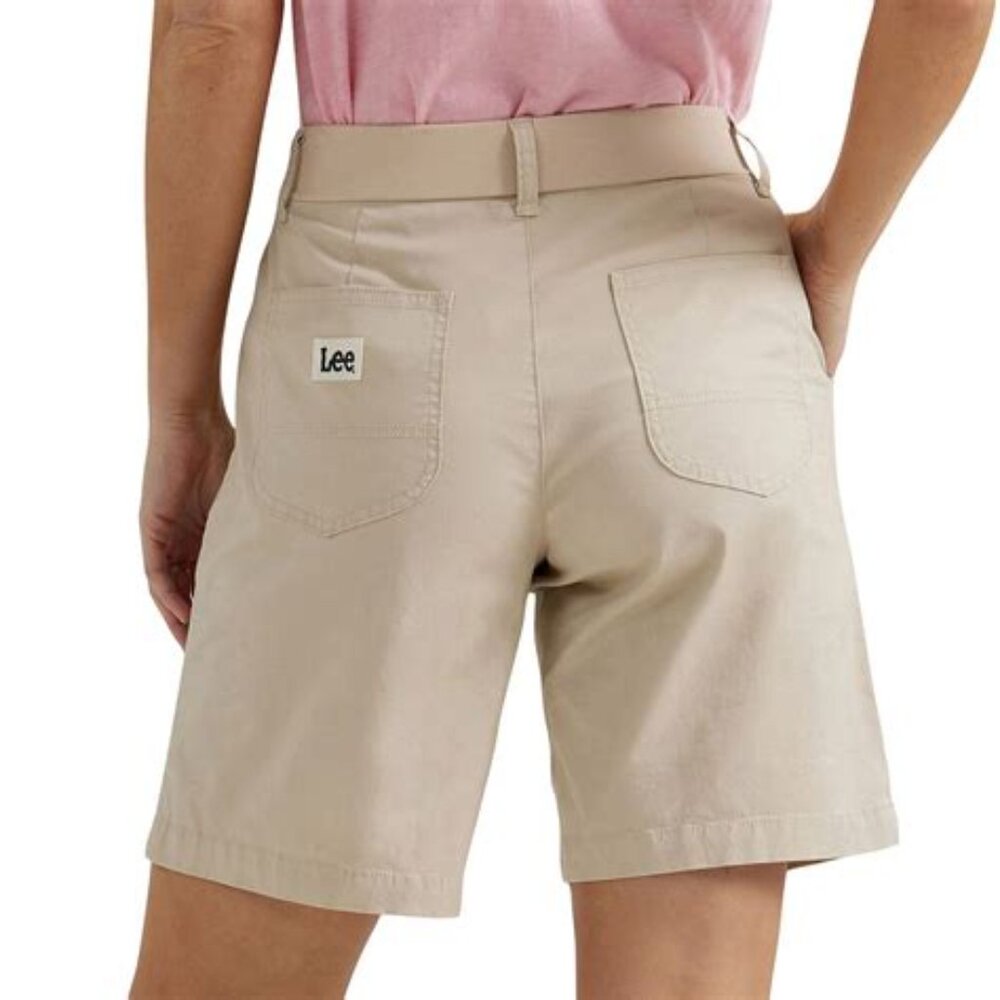 Women's Lee® Ultra Lux Comfort Flex to Go Utility Bermuda Shorts - Picture 7 of 7